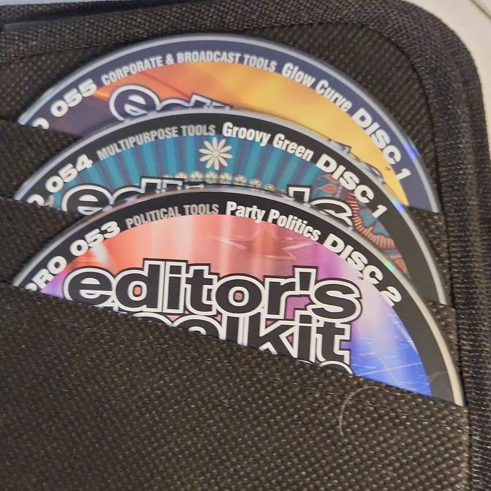 Editor's Toolkit Pro Mega Library 8 Pro Sets 48-57 CD Set w/ Visual Index Case