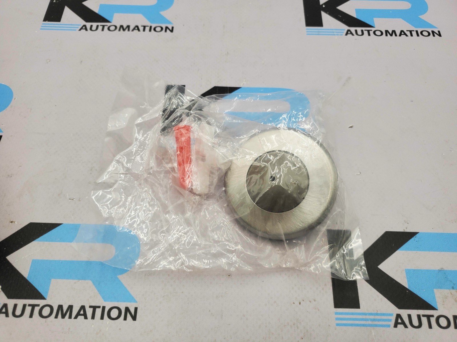 Hager 232W US32D Convex Wall Stop 2-7/16" Dia 1" Projection