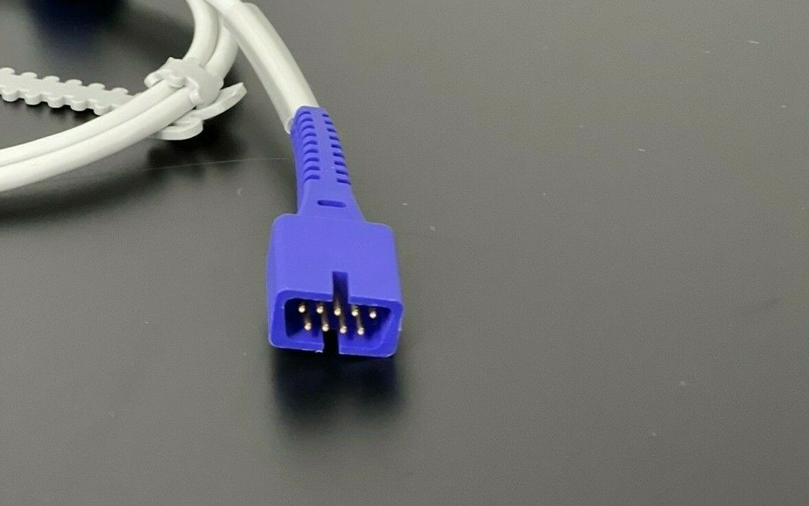 Nellcor Compatible Direct Connect SpO2 Sensor Adult Clip 9ft - Same Day Shipping