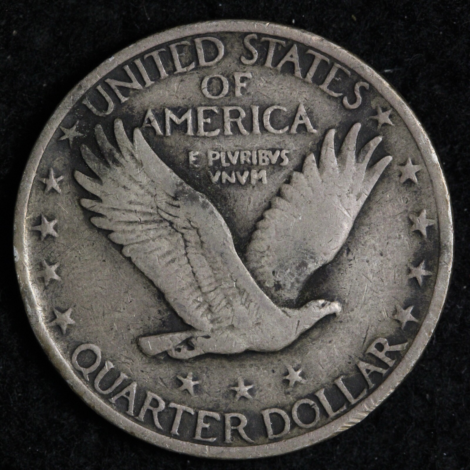 1924 Standing Liberty Silver Quarter VF+/XF E268 JVNB