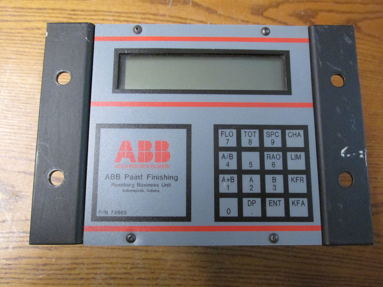 ABB 73865 Paint Finishing Controller Control Panel Module