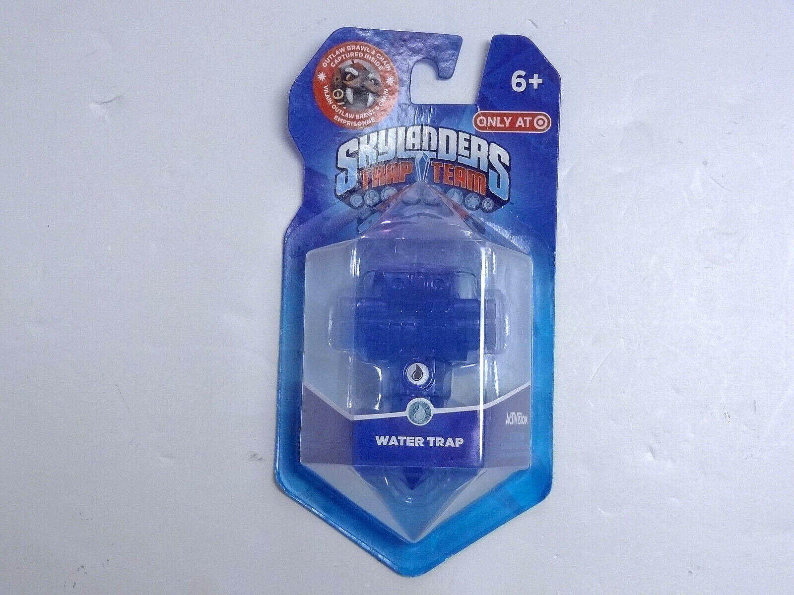 SKYLANDERS WATER CRYSTAL TRAP TEAM OUTLAW BRAWL & CHAIN TARGET EXCLUS NEW SEALED
