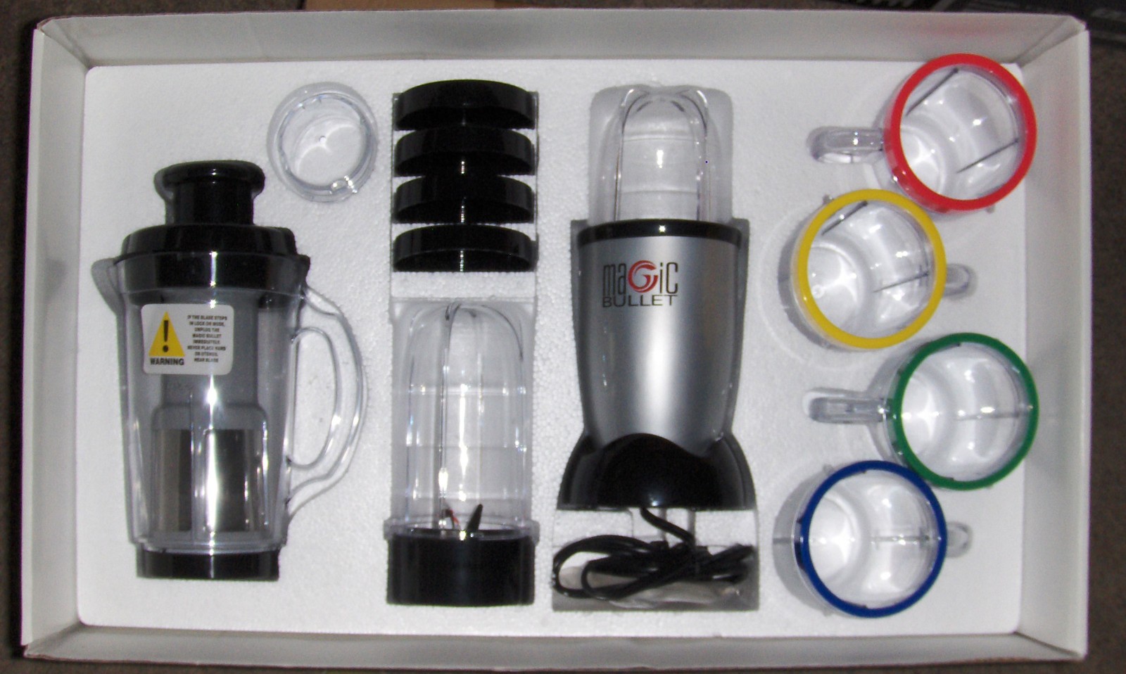 Magic Bullet Blender Original Complete Set Brand New Homeland Housewares