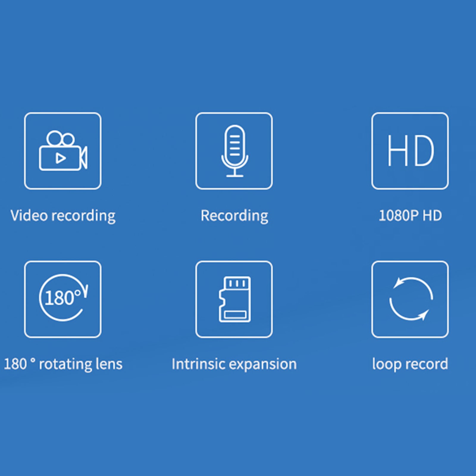 HD 1080P Digital Voice And Video Recorder For Clear Images Noise Reduction Porta