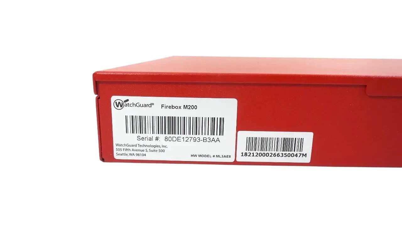 Watchguard Firebox M200 Firewall Network Security Appliance - Free Shipping