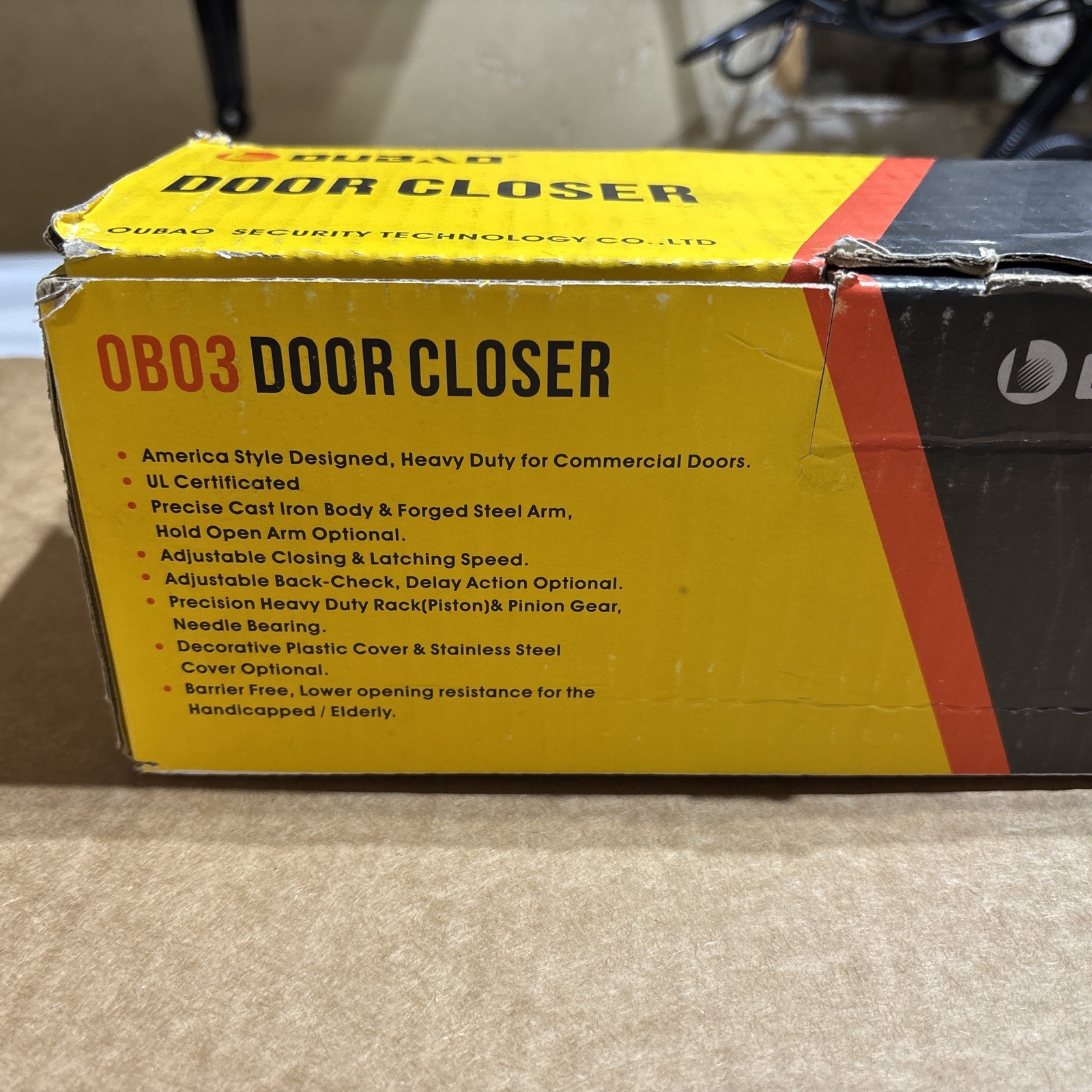 Oubao Commercial Door Closer Model OB03