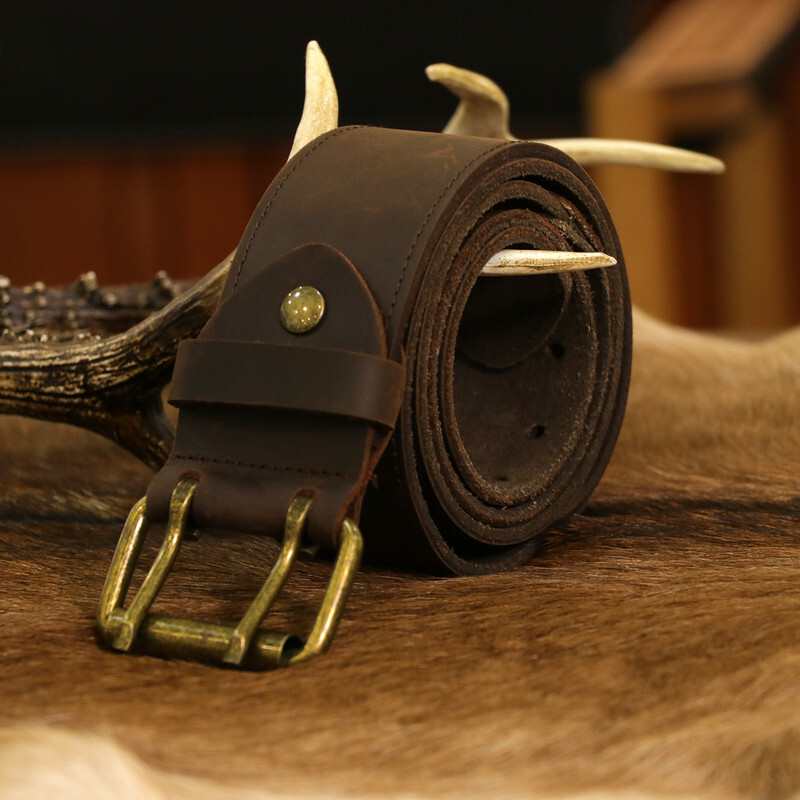 Leather Tools Holster Carry Work Belt 2" Double Roller Buckle Rig Belt-Xmas Gift