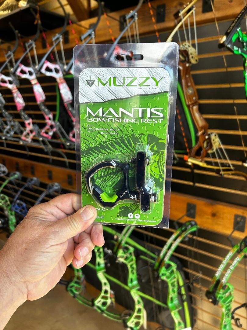NEW 2022 Muzzy - Mantis II - Bowfishing Rest PSE Oneida Osprey Bow Arrow Cajun