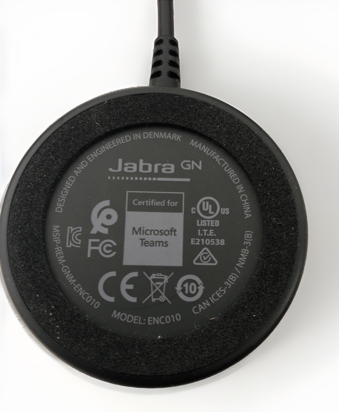Jabra Evolve 40 GN Mono Headset with ENC010 USB-A Controller!