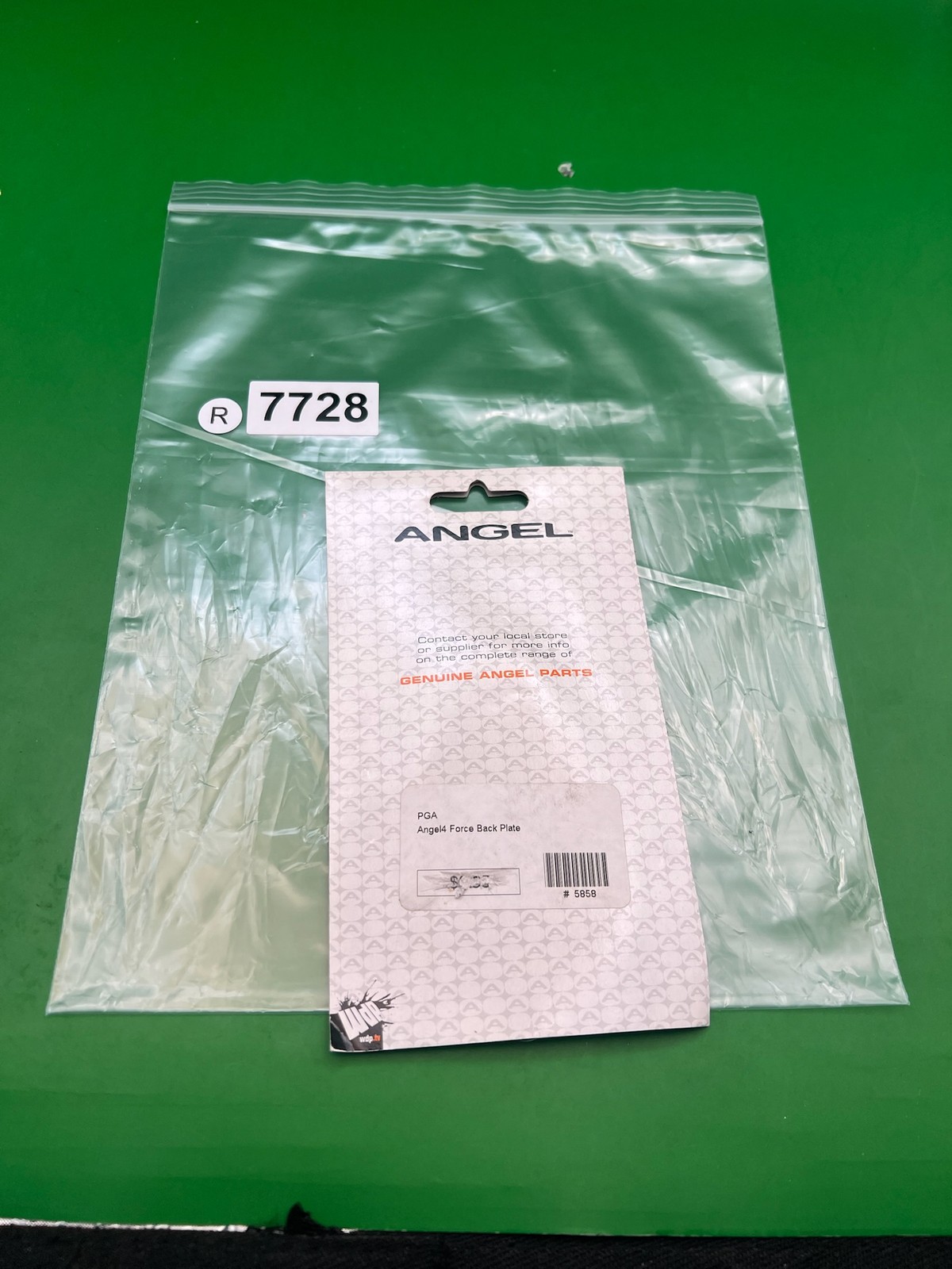 Angel Force Backplate NOS