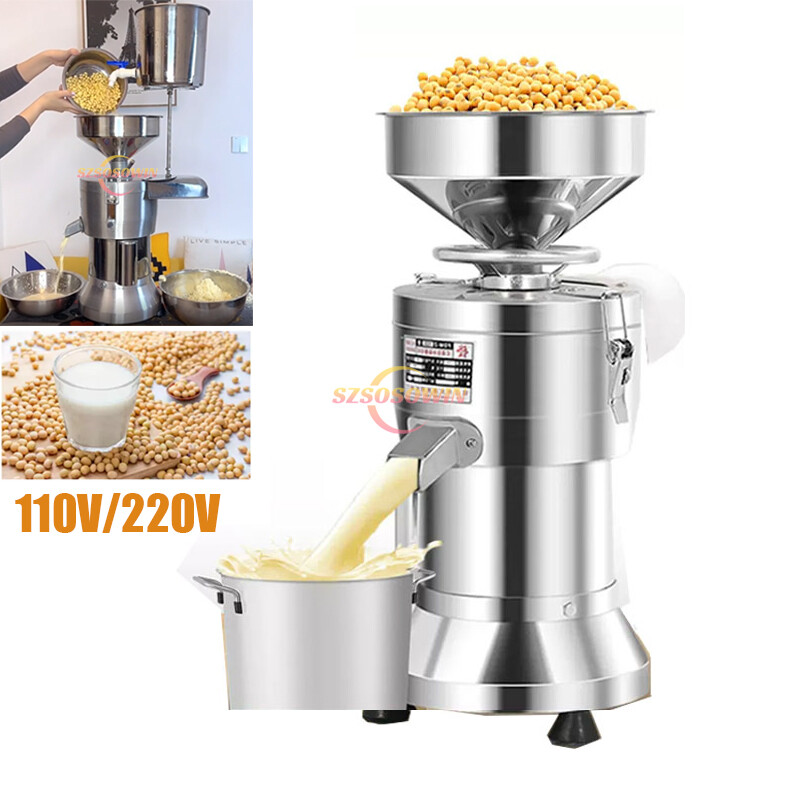 1100W Stainless Steel Soybean Grinding Machine Slag Separated Soybean Milk Maker