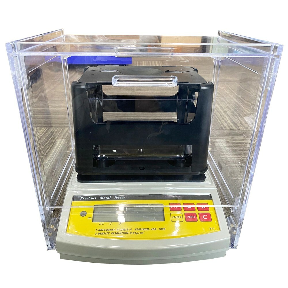 Gold Density Meter Tester with Maximum Weight 2000g Weight Resolution 0.01g