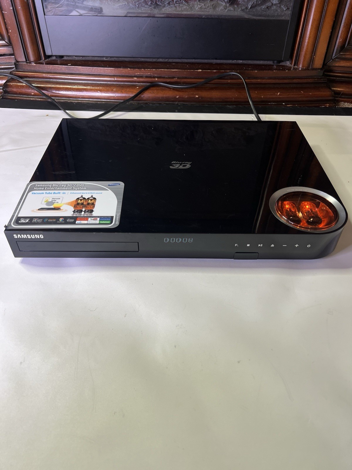 Samsung HT-F6500W Theater BLU RAY 3D DVD Player Receiver w/Vacuum Tubes!