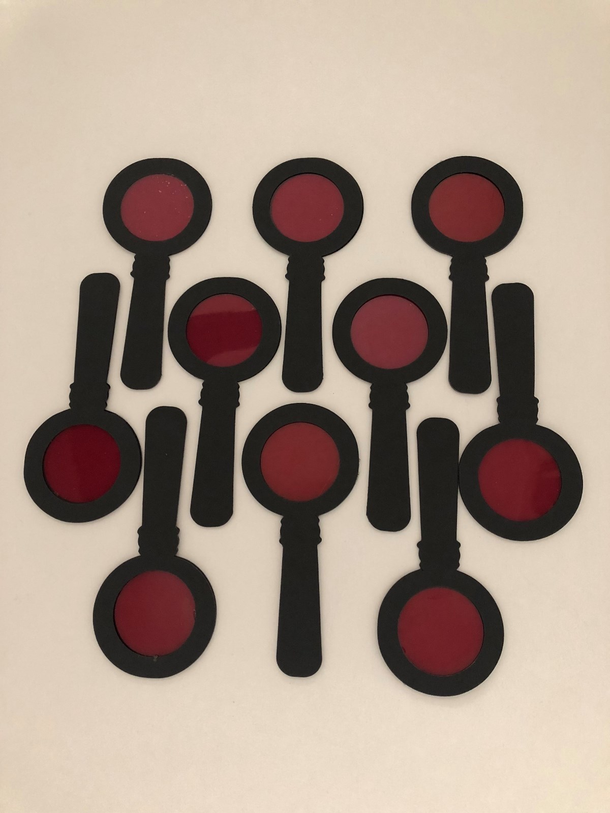 HIDDEN MESSAGE DECODER / SECRET DECODER / RUBY DECODER / RED REVEAL DECODER