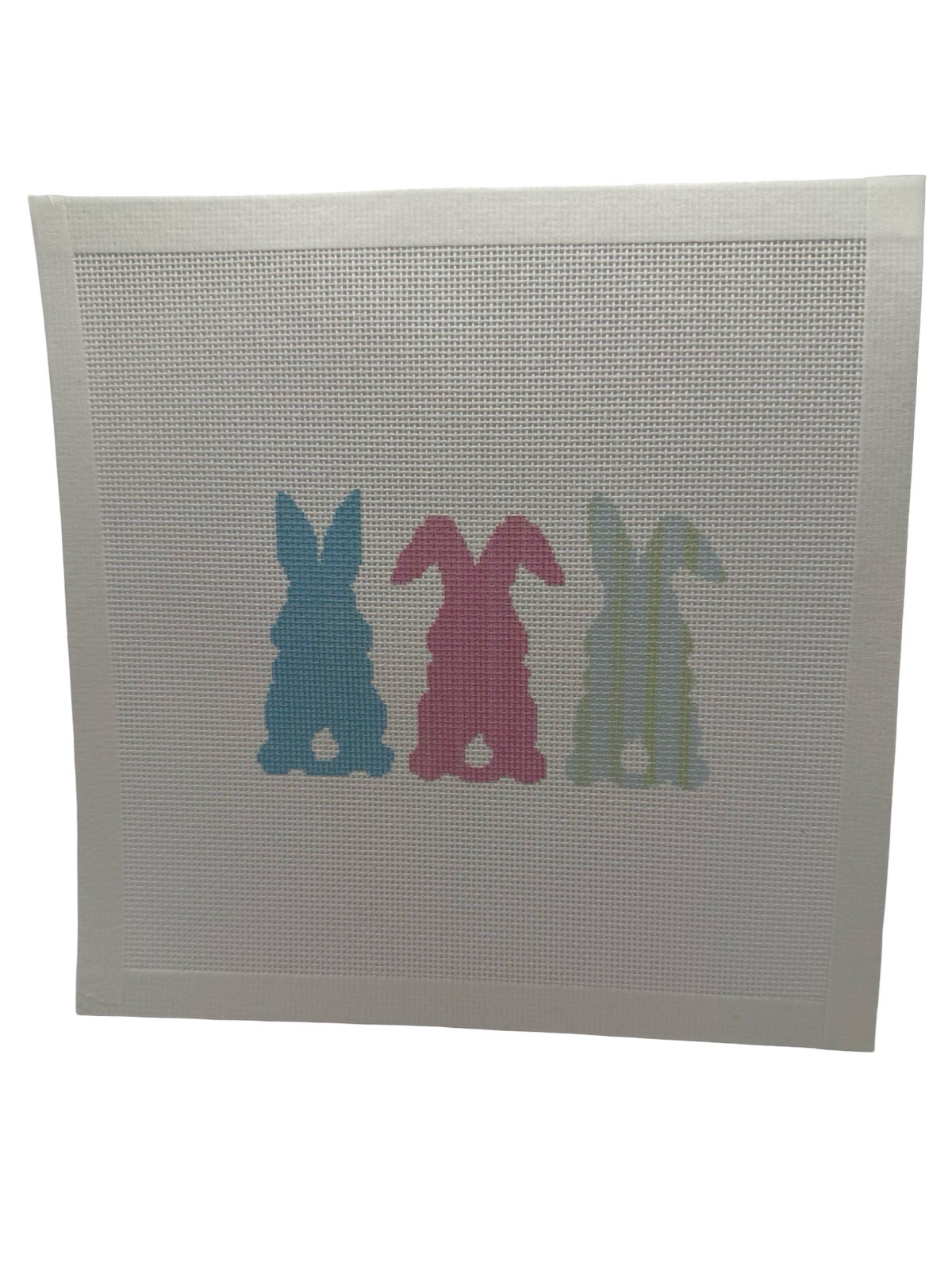 Three Little Bunnies Needlepoint Canvas