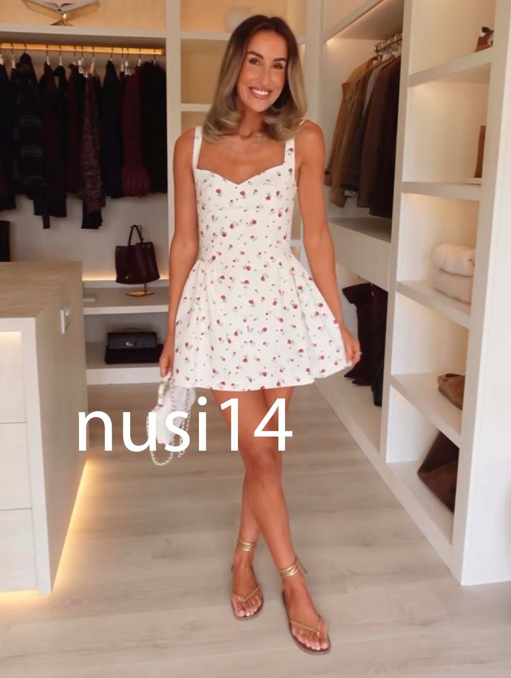 ZARA NEW WOMAN SHORT FLORAL PRINT VOLUME DRESS ECRU RED XS-XXL 2326/422/067