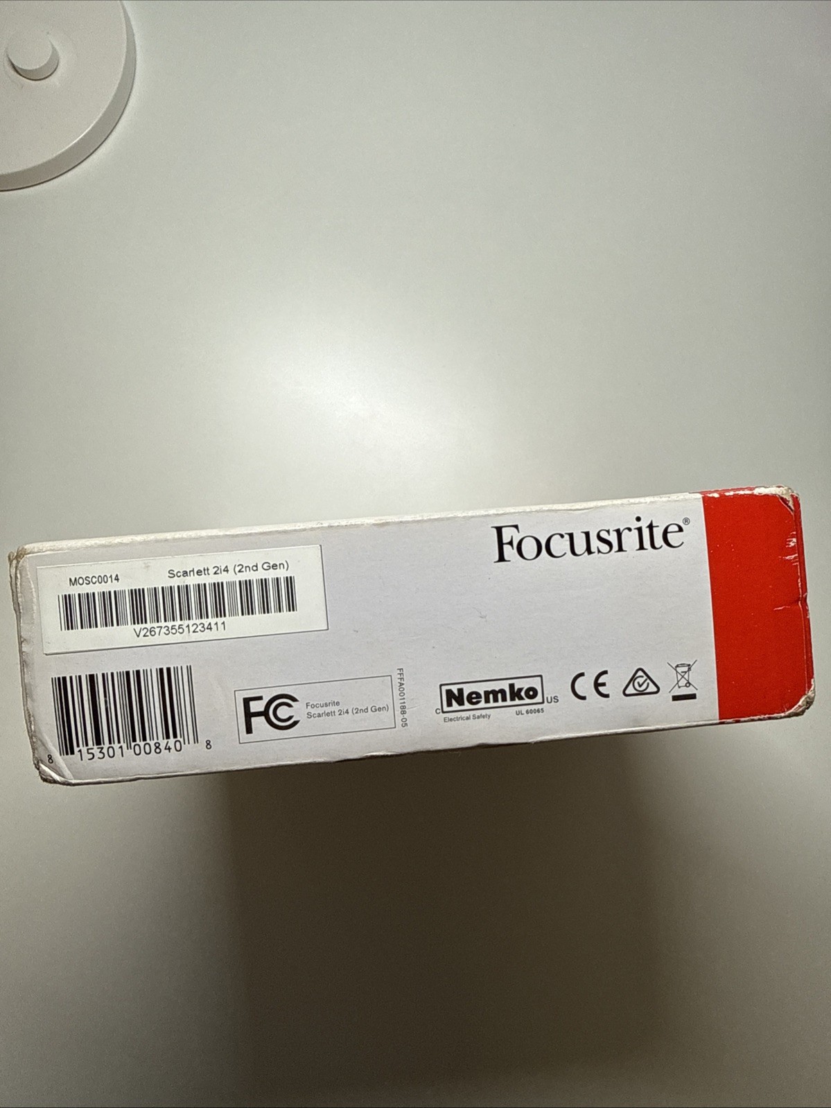 NEW! Focusrite AMS-SCARLETT-2I4-2ND-GEN USB 24 Bit Audio Interface