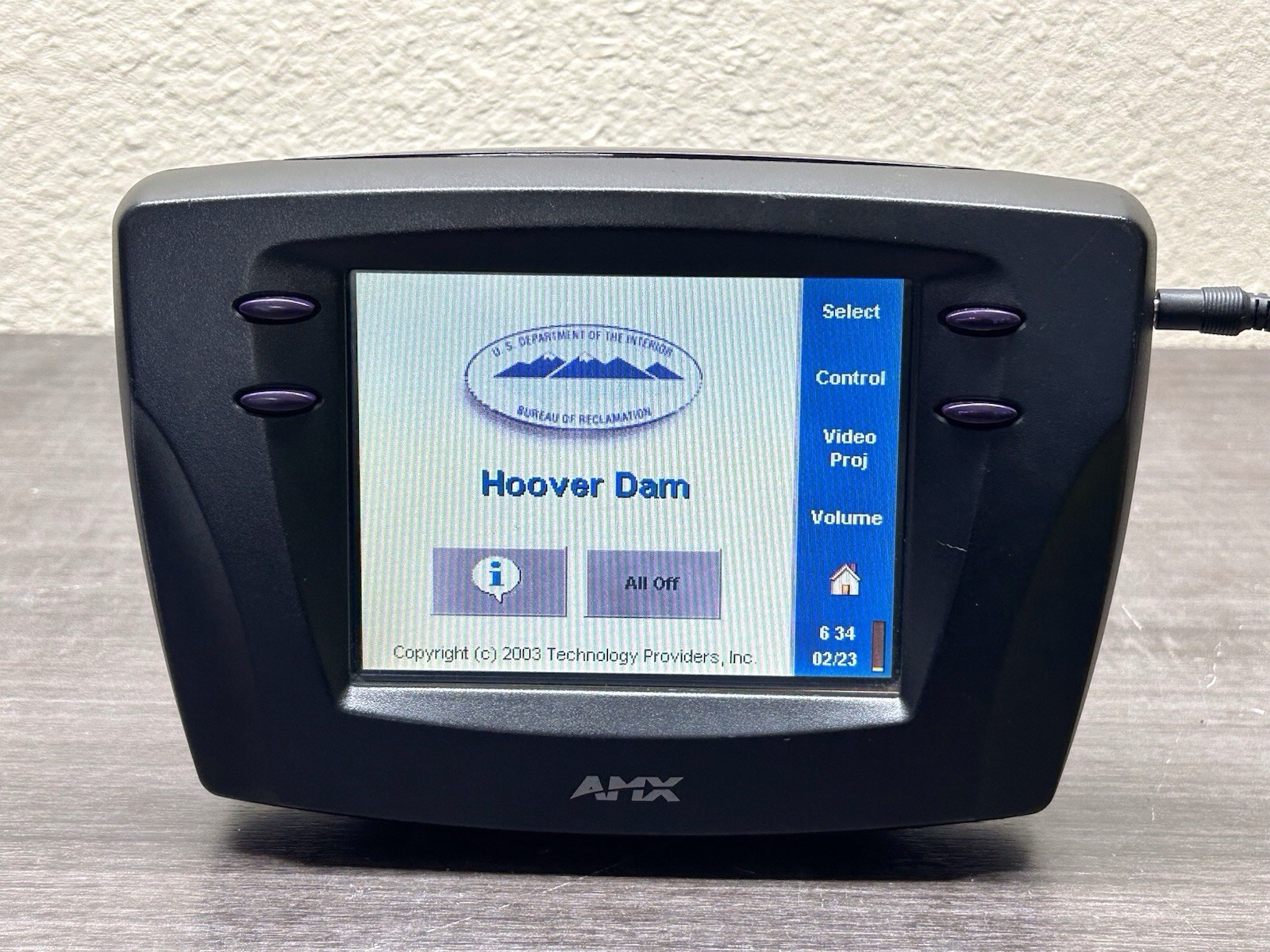 AMX VIEWPOINT ( VPT-CP) TOUCH SCREEN                 #D616