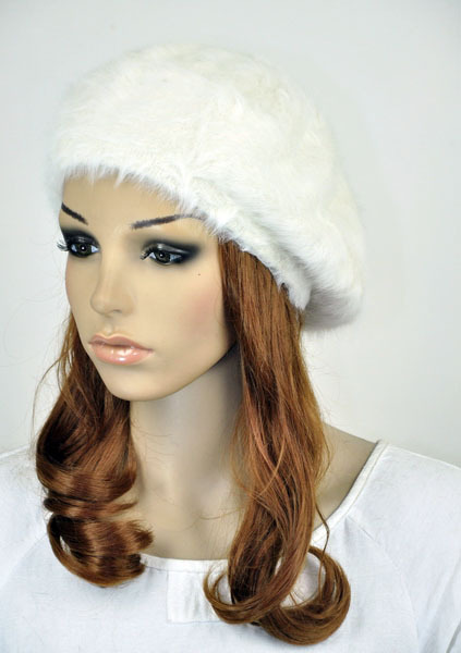 R08 Sexy All-purpose Faux Rabbit Fur Women's Winter Beret Hat Beanie SKI Cap