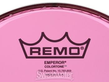 Remo Emperor Colortone Pink Drumhead - 8 inch