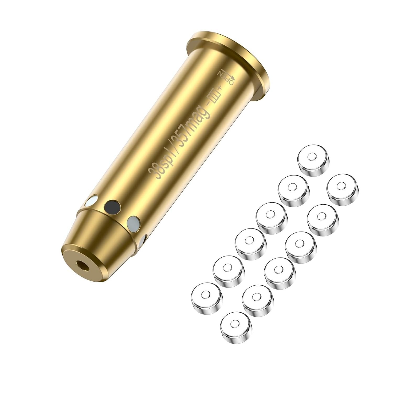 223/9mm Bore Sighting Kit and .22LR/9MM Red Laser Bore Sight End Barrel Red Dot
