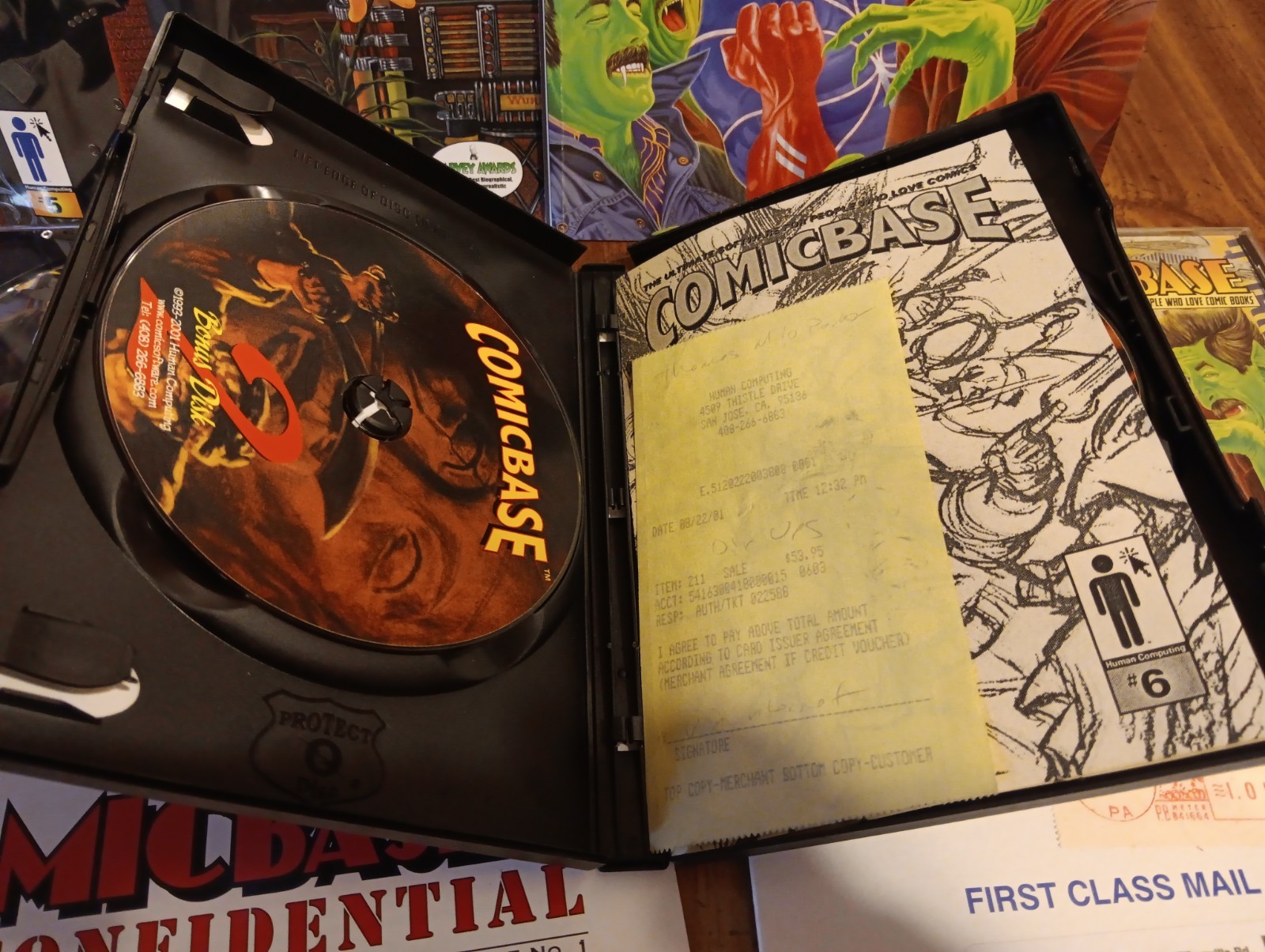 Vintage ComicBase 4 & 5 Software & Magazines w/#6 Deluxe Edition CD Set/Pristine