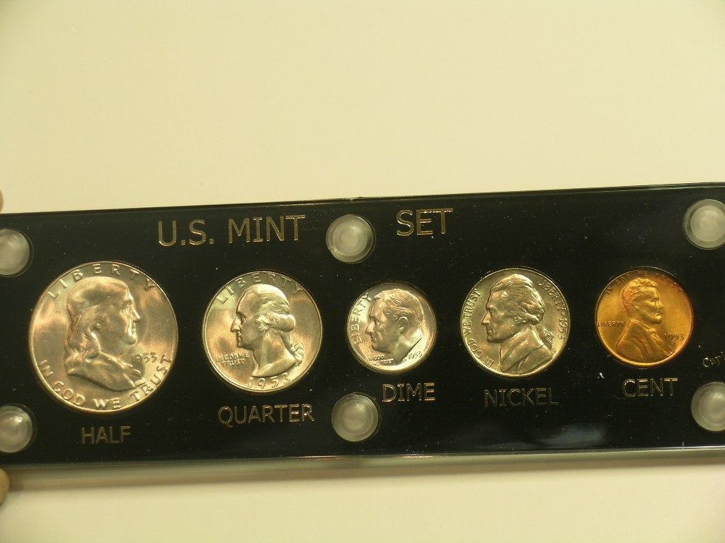 1953-S Brilliant Uncirculated Coin Year Set  - Capital Holder San Francisco