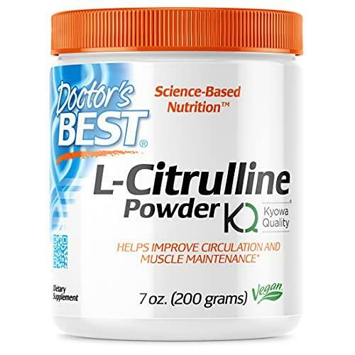 Doctor's Best L-Citrulline, Non-GMO, Vegan, Gluten Free, Soy Free, 200g