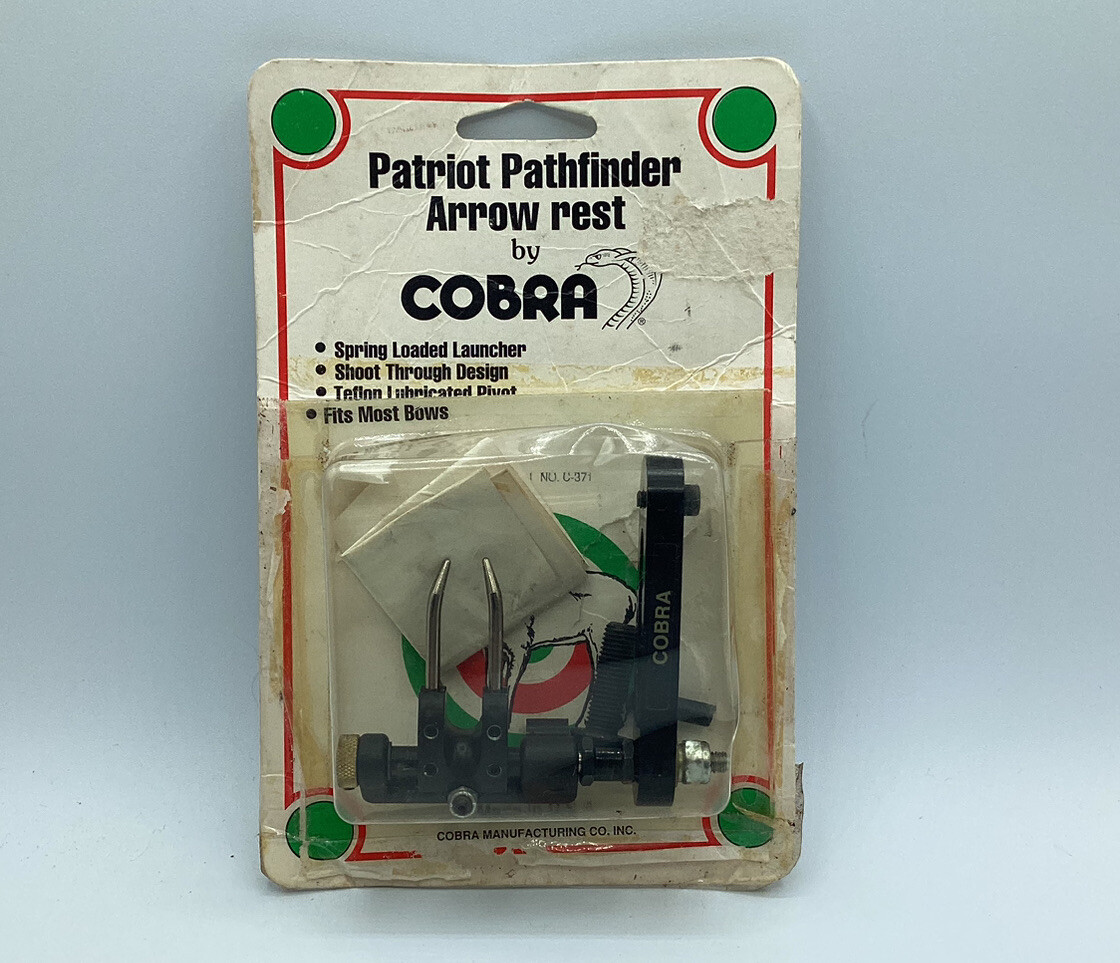 Unused Cobra Patriot Pathfinder Arrow Rest C-371 Made in the USA