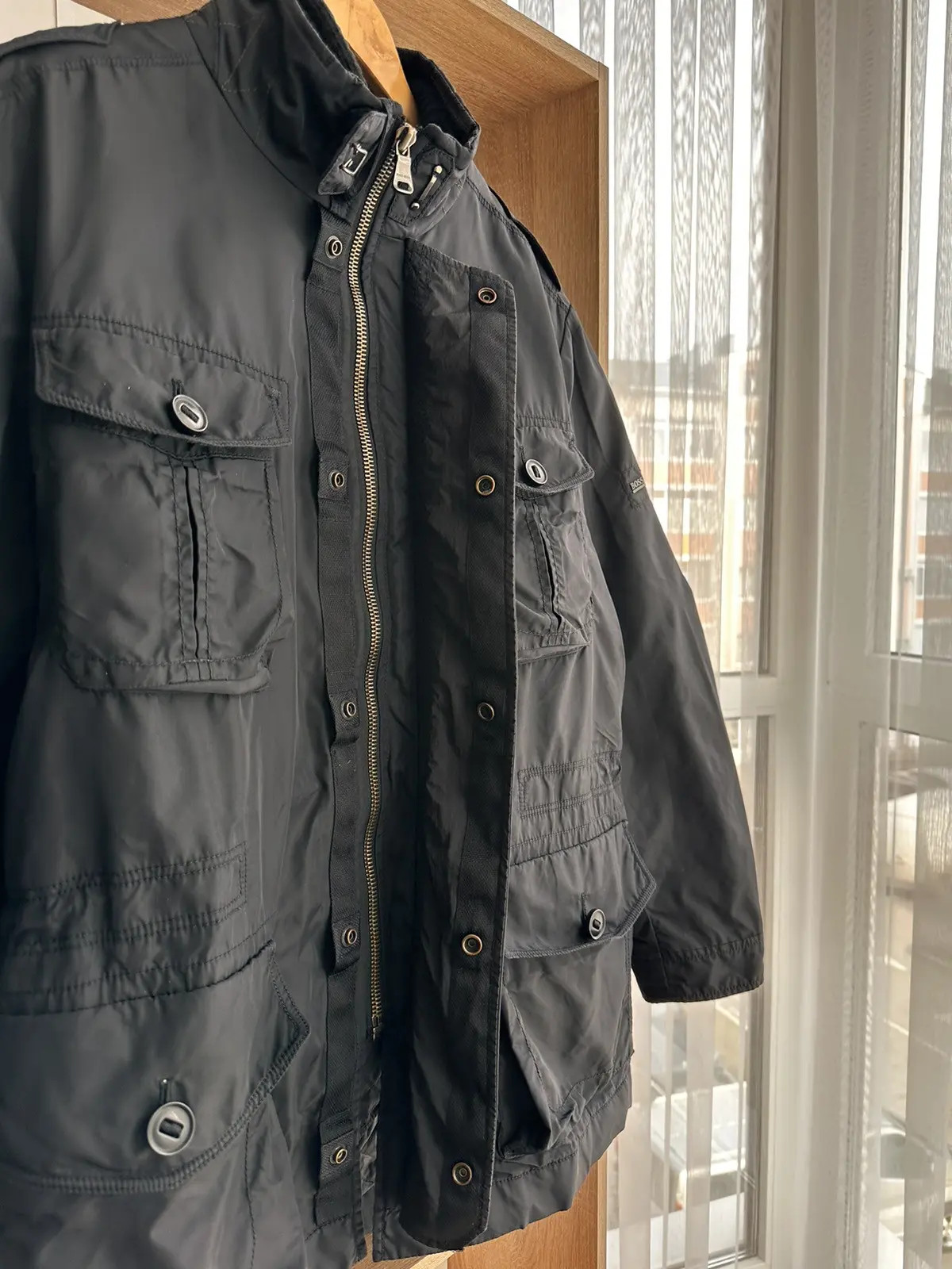 VTG Hugo Boss Multipocket Nylon Luxury Jacket