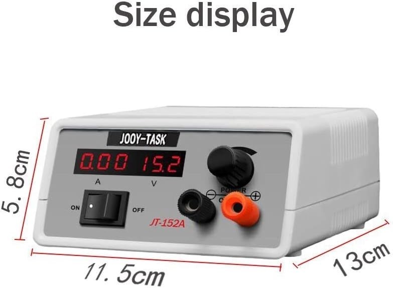 Adjustable DC Power Supply Continuously Adjustable 1.5V-15V Max 2A Regulated ...