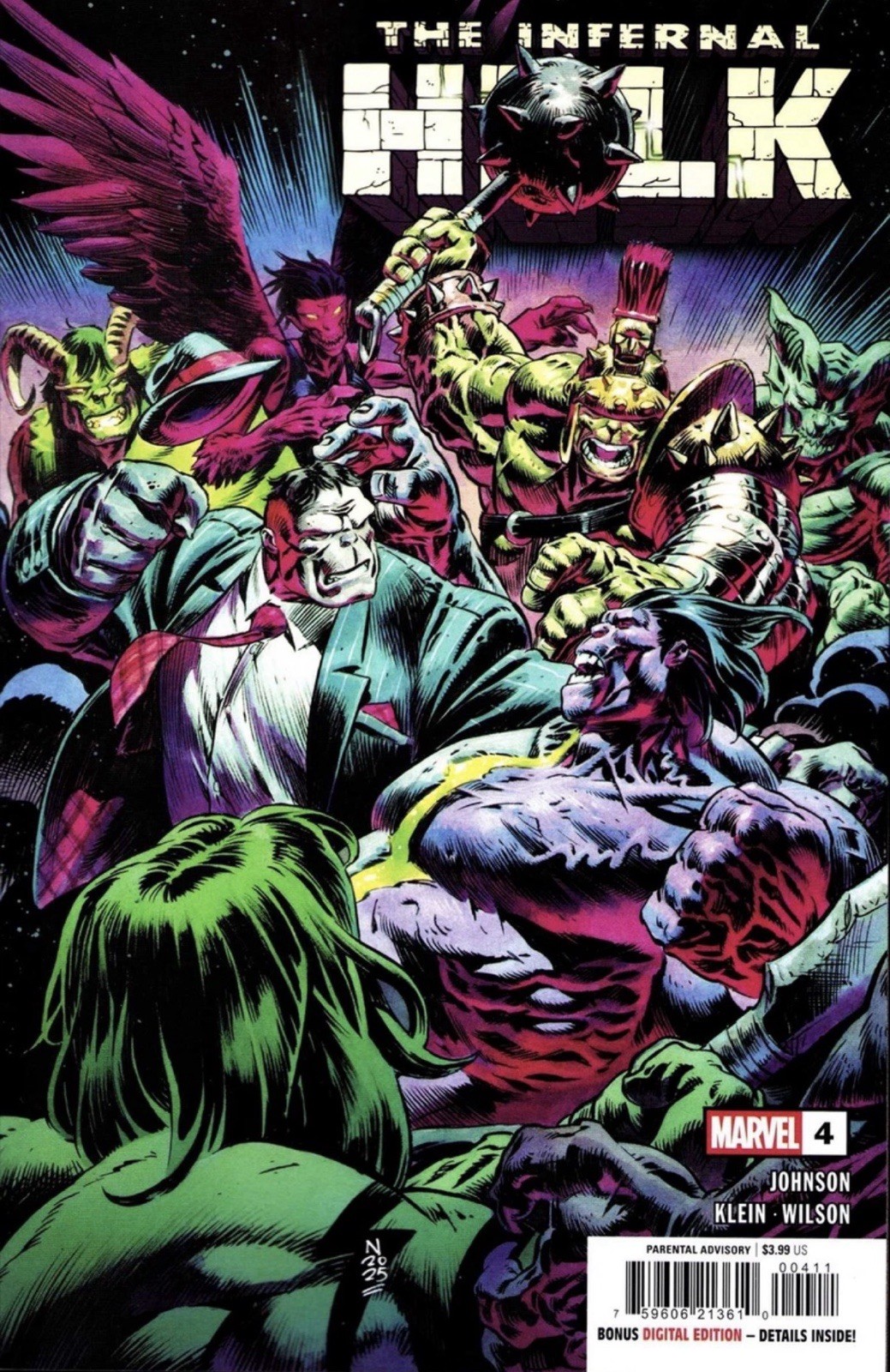 Infernal Hulk #4 CVR A Marvel Comics 2026