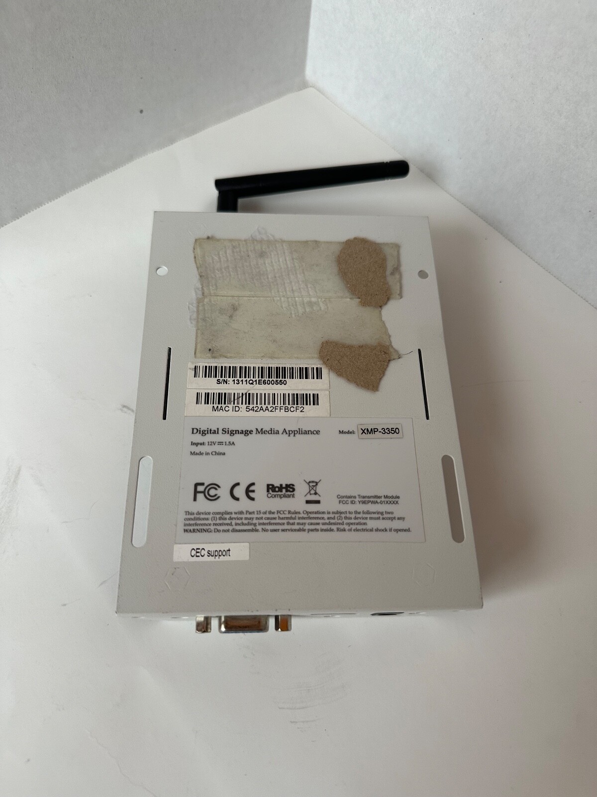 Digital Signage Media Player Processor (XMP-3350)