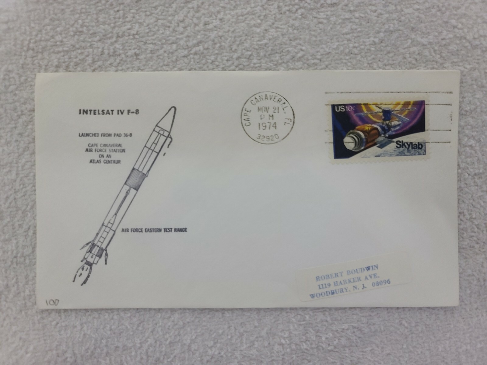 INTELSAT IV F-8 11/21/74 | Space Cover