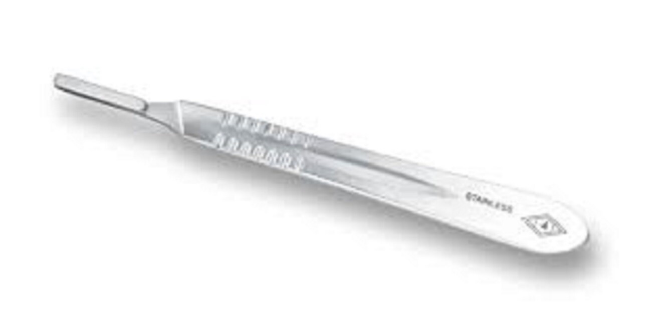 JSP®HANDLE FOR #25 SCALPEL STAINLESS STEEL(kn22)