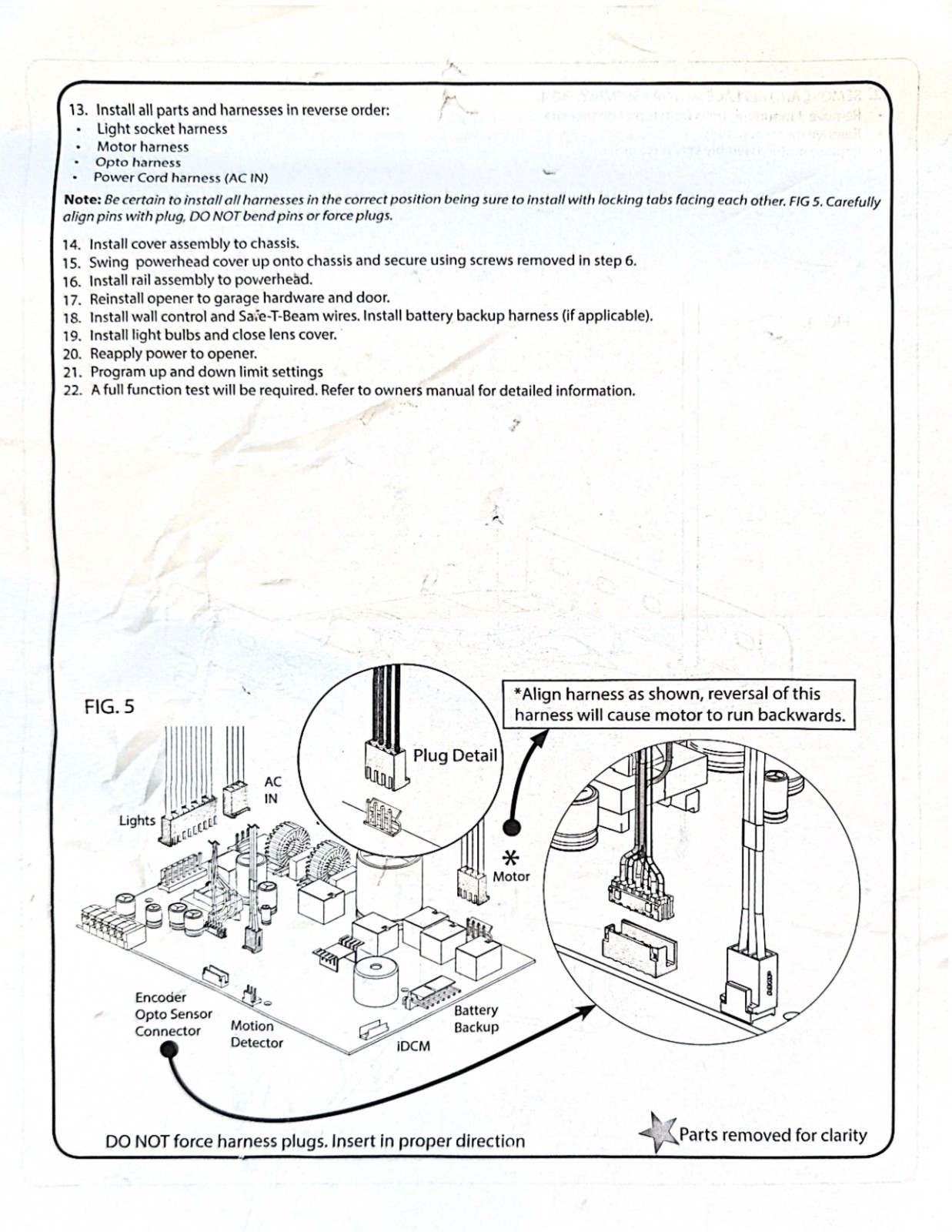 Genie OEM 41014R.S Dual Encoder Motor Assembly – Brand New