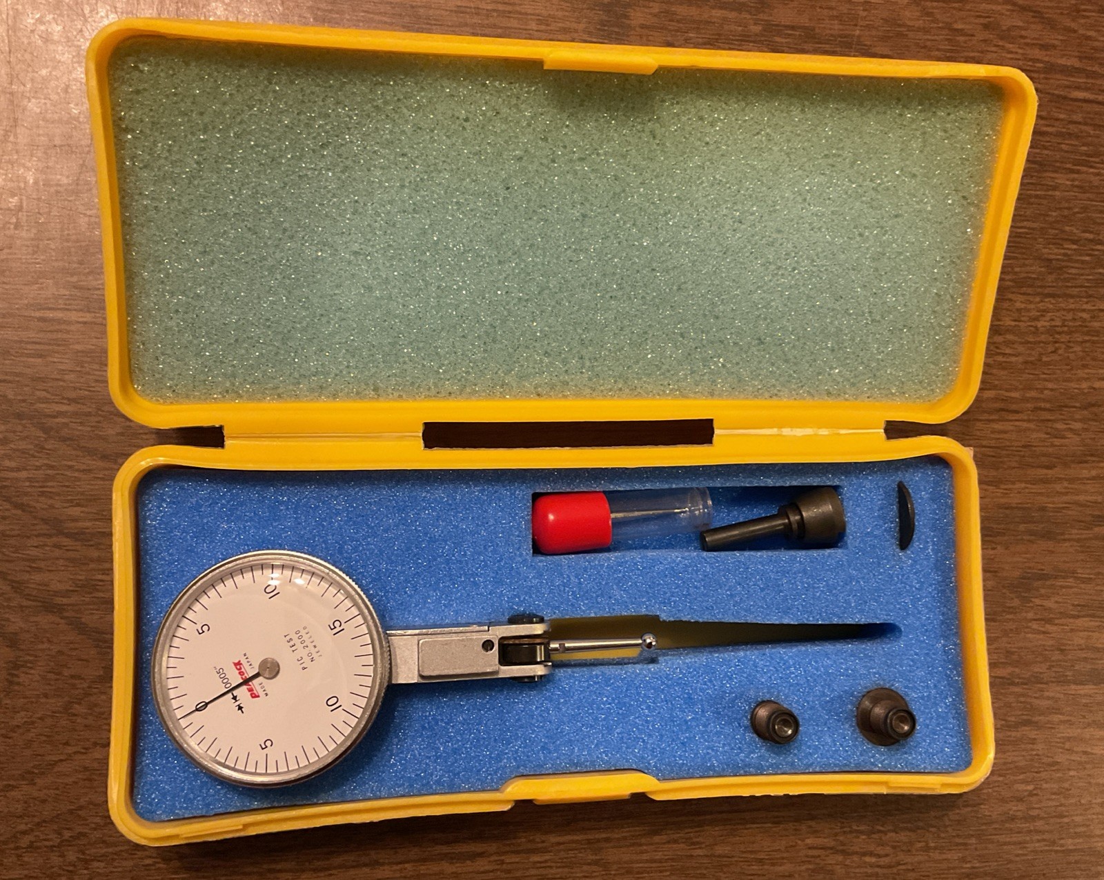 Peacock Dial Test Indicator # 2000 ~ 0-15-0  ~ 0005"-030" Excellent