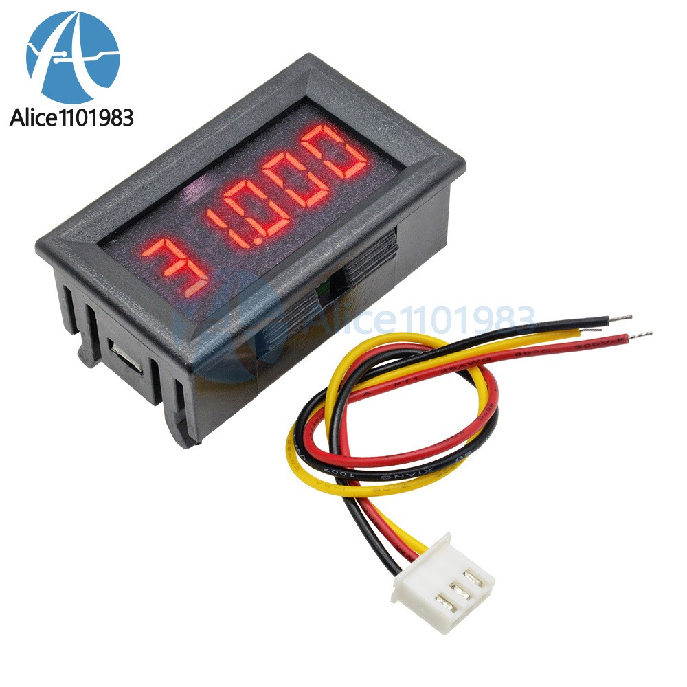 0.36" 5 Digits DC0-33.000V Digital LED display Voltmeter Voltage Meter Panel