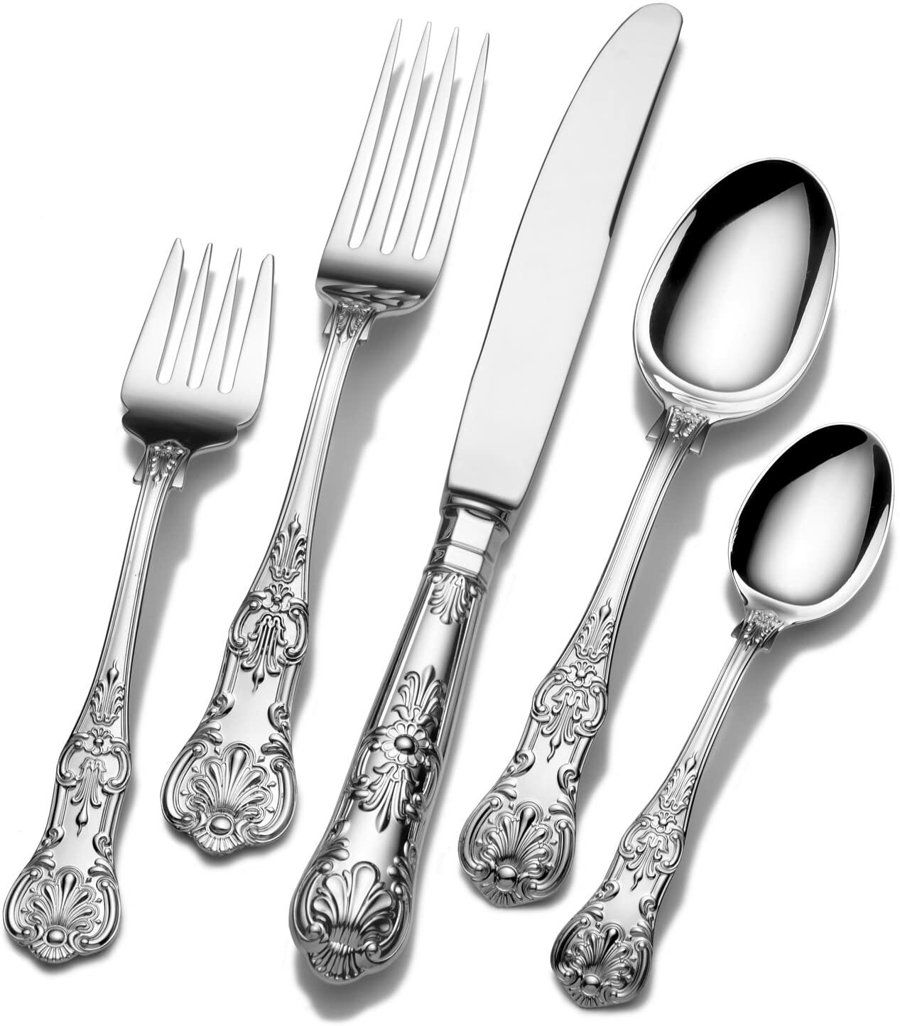 NEW Wallace QUEEN 5-piece Stainless Steel Flatware Place Setting EACH
