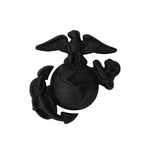 One USMC Marine US Subdued Pin for lapel Left Side