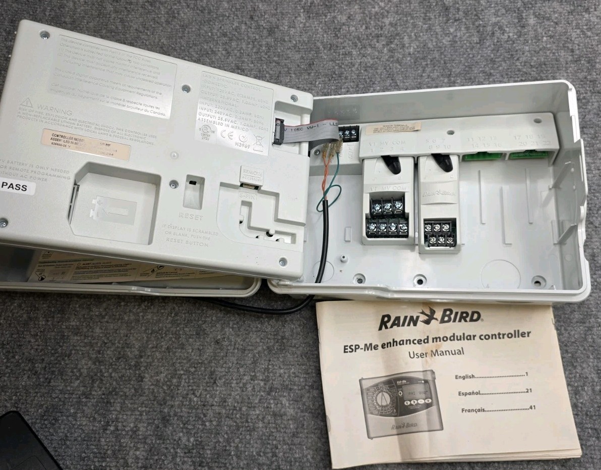 Rain Bird ESP-Me Enhanced Modular Irrigation Controller 7-Station ESP-SM3