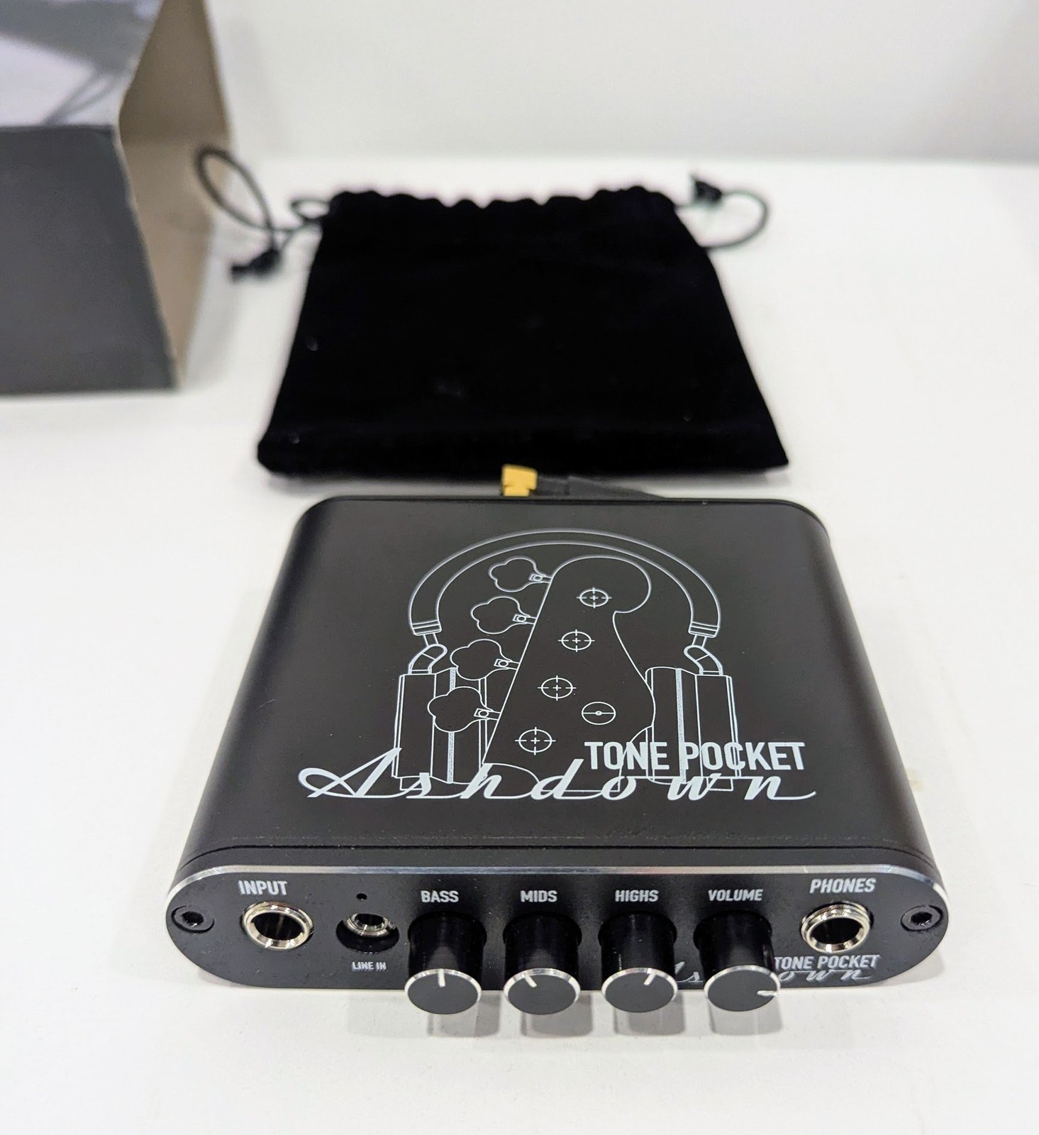 Ashdown Tone Pocket Bluetooth Bass Headphone Amplifier (ADM-TP-BT)