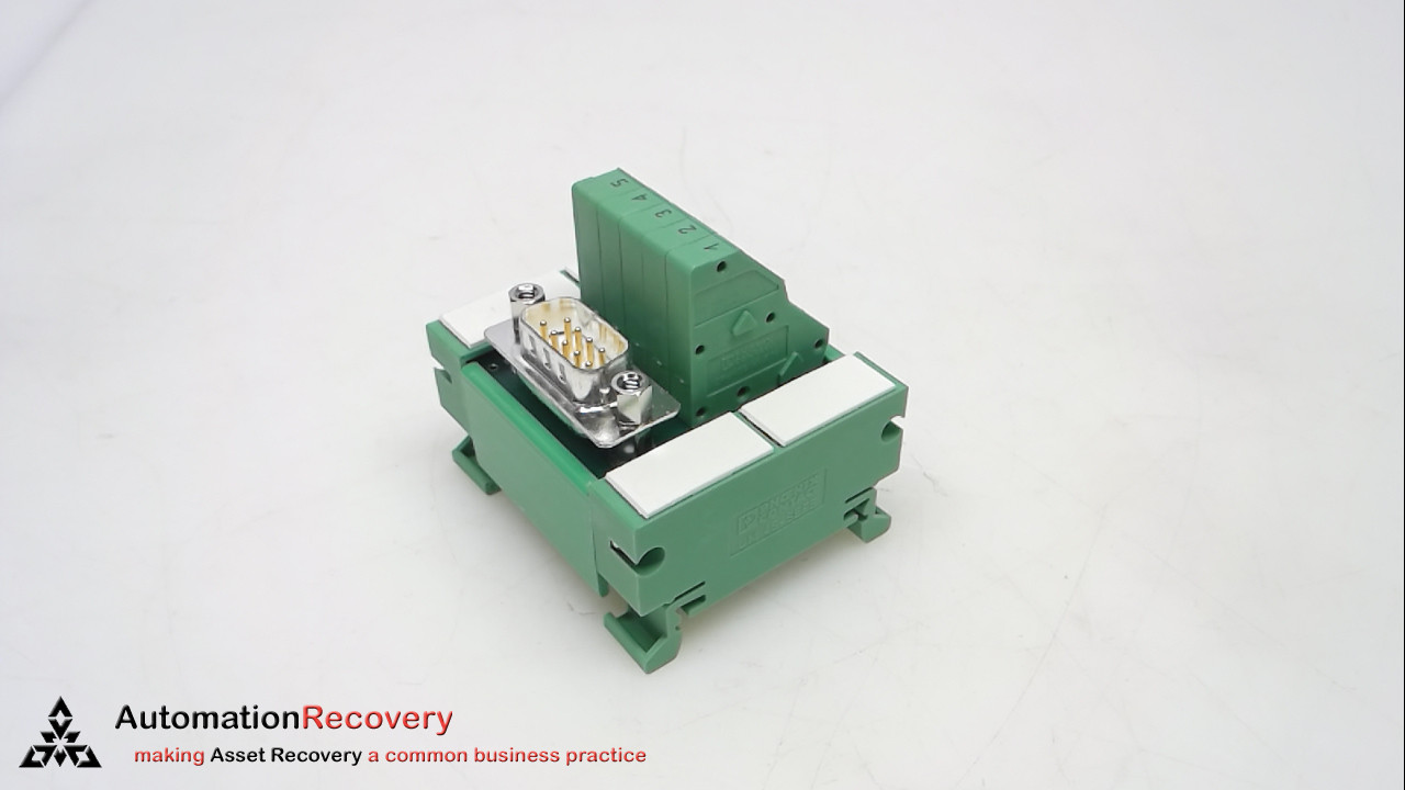 PHOENIX CONTACT 2293611, INTERFACE MODULE, 9 POSITION, NEW* #247953