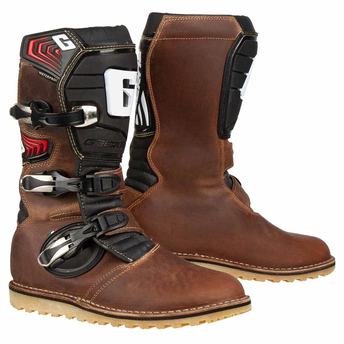 Gaerne Balance Oiled MX Boots Brown 10 USA
