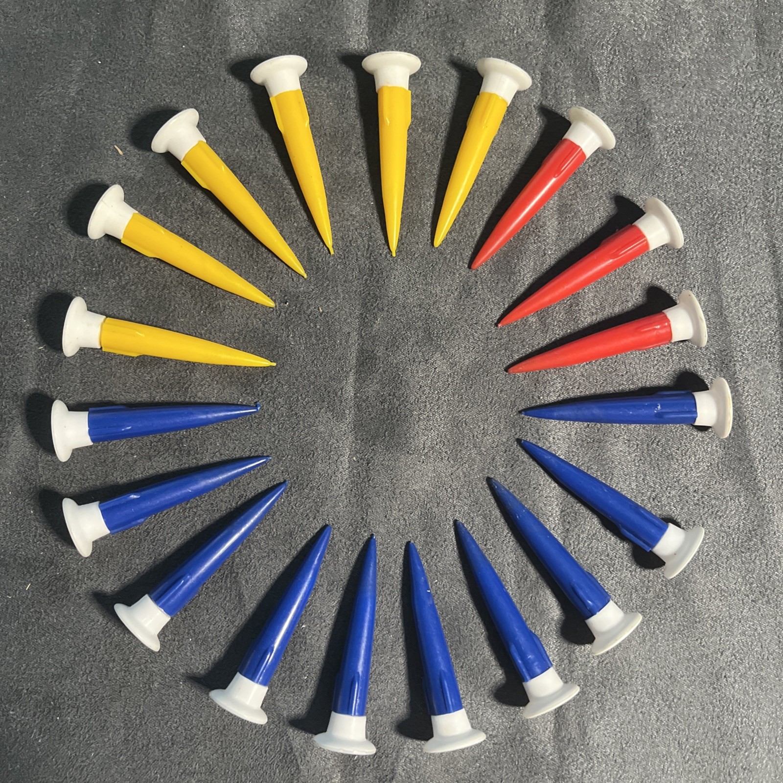 Vintage Golf Tees Collectable set of 19