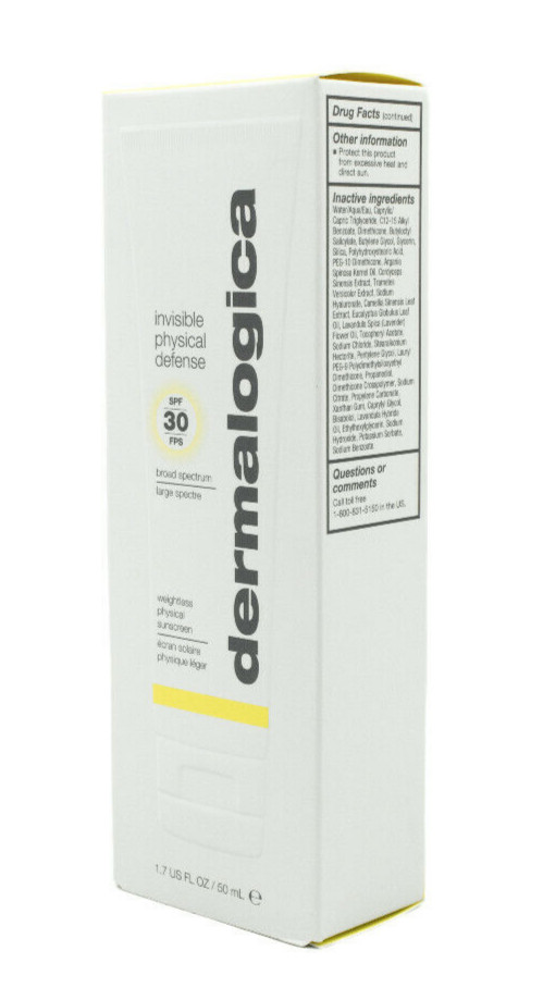 Dermalogica Invisible Physical Defense SPF 30 (1.7 oz/50 ml ) NEW/ AUTH Exp 2026