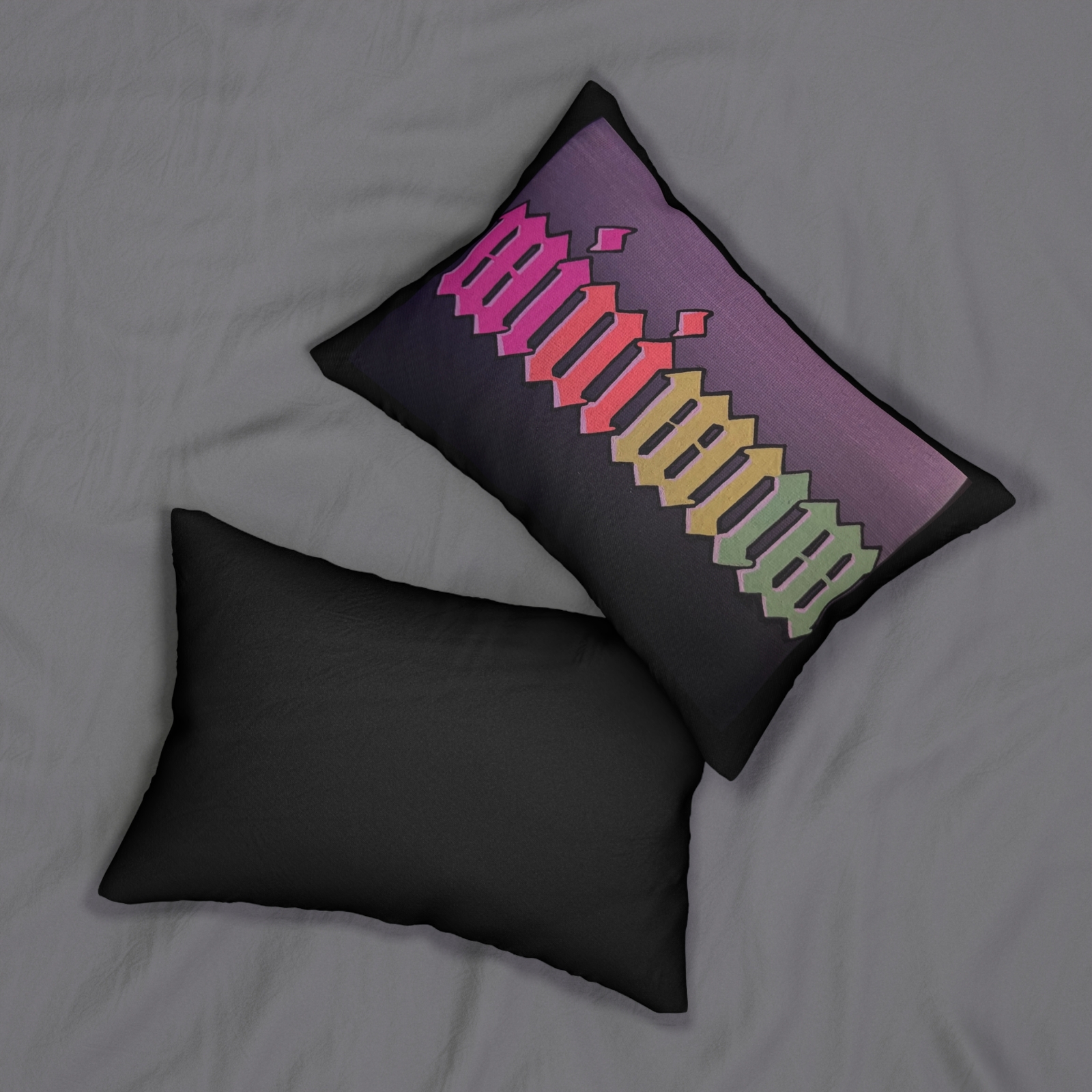 Minimum Original Art on Spun Polyester Lumbar Pillow
