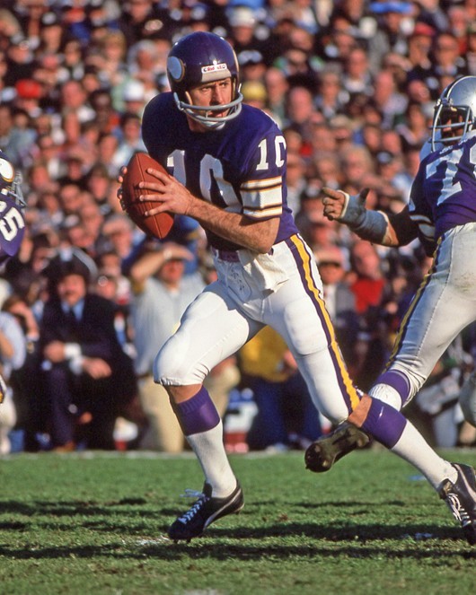 Minnesota Vikings FRAN TARKENTON Glossy 8x10 Photo Football Print Poster HOF 86
