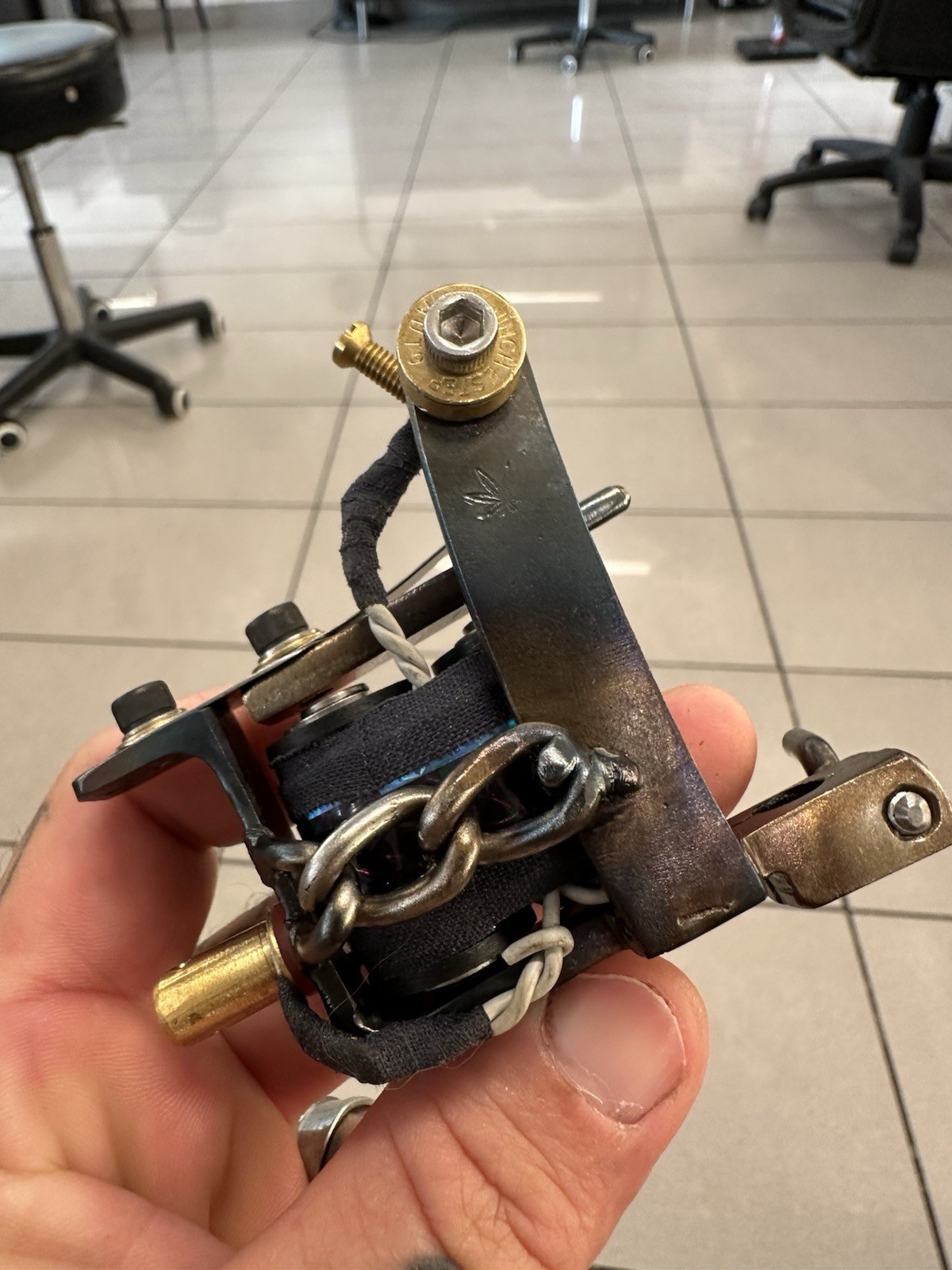 Handmade Tattoo Machine Neil Ritter