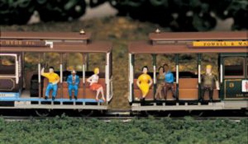 Bachmann 42331 HO Sitting People Figures  (Pack of 6)